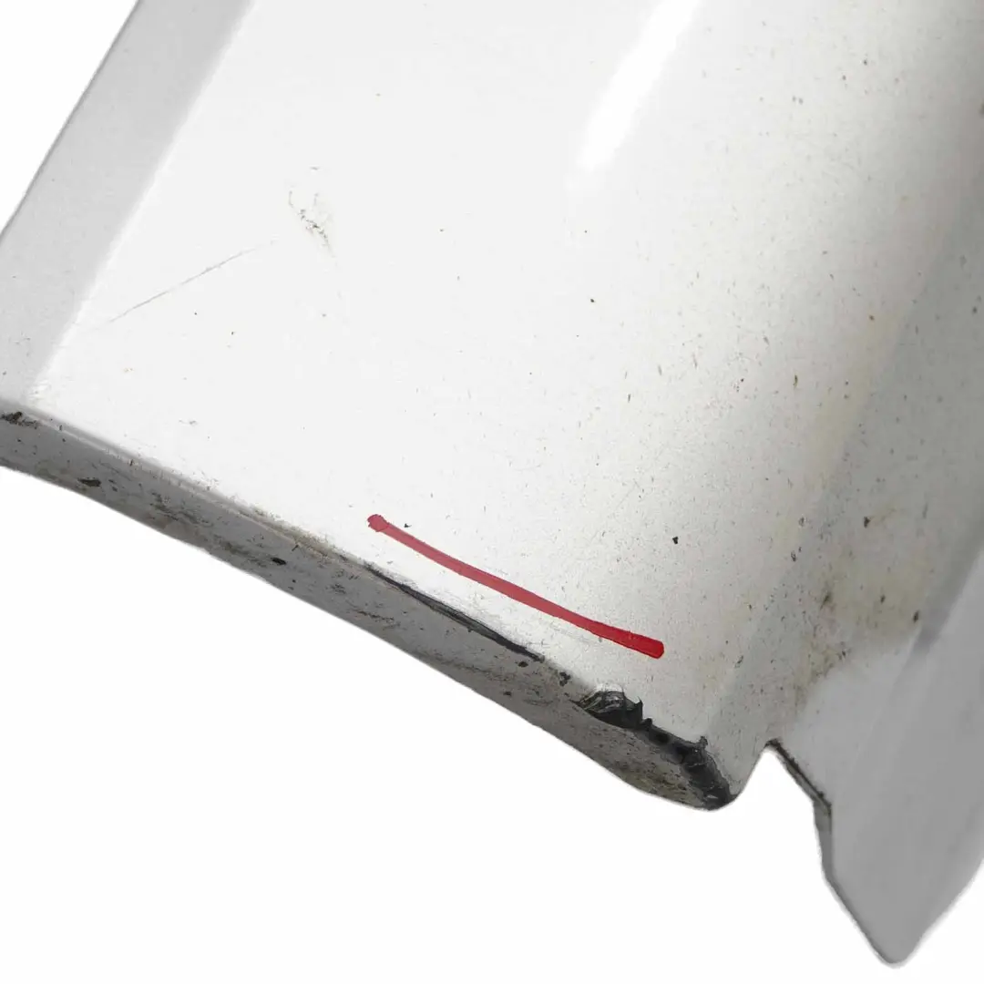 Sill Strip Faldon Lateral Izquierdo Titansilber Plata Metalizado 354 para BMW E92 E93 con número de pieza 0034059 BMW E92 E93 Sill Strip Faldon Lateral Izquierdo Titansilber Plata Metalizado 354 - SKU 0034059-TS4 - Número de pieza 0034059