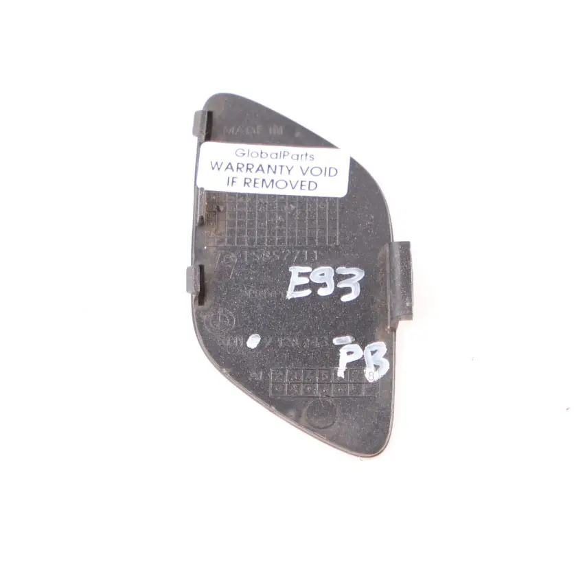 Front Bumper Flap BMW E92 E93 Cover Towing Hook Eye Platinbronze Bronze 7128243 to with Part number 0034358 Front Bumper Flap BMW E92 E93 Cover Towing Hook Eye Platinbronze Bronze 7128243 - SKU 0034358-PB - Part number 0034358