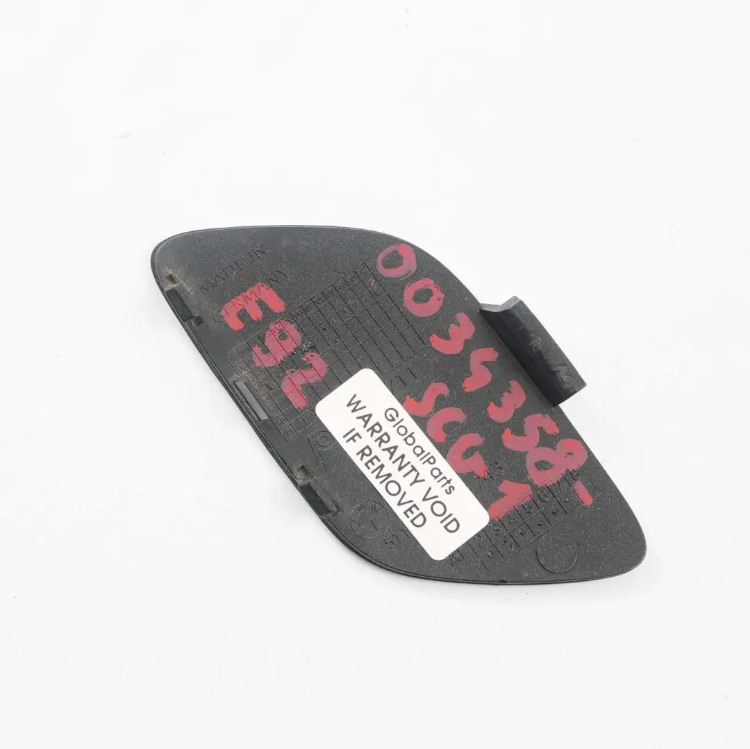 Front Bumper Flap Towing Hook Eye Spacegrau Grey 7128243 to BMW E92 E93 with Part number 0034358 BMW E92 E93 Front Bumper Flap Towing Hook Eye Spacegrau Grey 7128243 - SKU 0034358-SCG1 - Part number 0034358