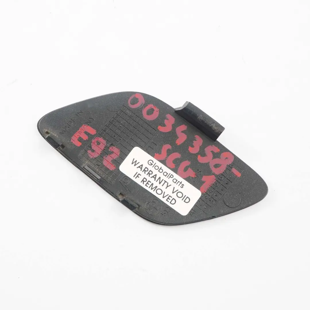 Paraurti Anteriore Gancio Traino Occhio Spacegrau Grigio 7128243 per BMW E92 E93 con numero di parte 0034358 BMW E92 E93 Paraurti Anteriore Gancio Traino Occhio Spacegrau Grigio 7128243 - SKU 0034358-SCG1 - Numero di parte 0034358