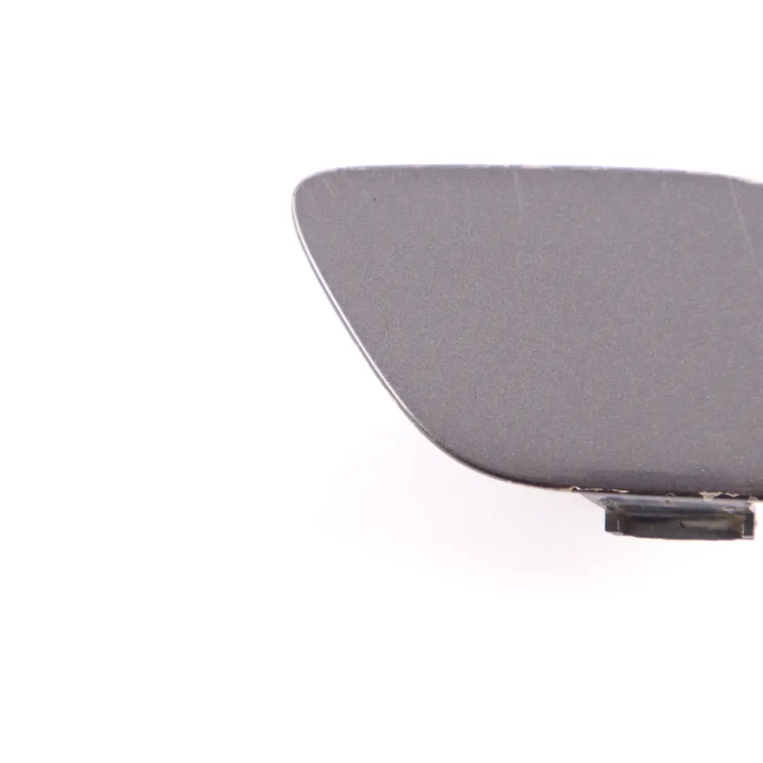 BMW E92 E93 Frontstoßstange Klappe Abschleppöse Abdeckung Spacegrau Grau 7128243 - SKU 0034358-SG - Teilenummer 0034358