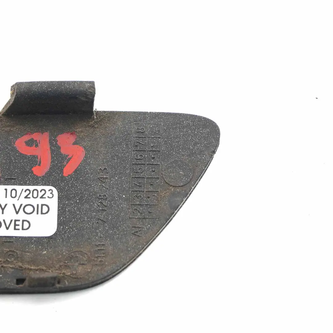 Pare-chocs avant Oeil de remorquage Titansilber Argent 354 7128243 pour BMW E92 E93 à propos du numéro de pièce 0034358 BMW E92 E93 Pare-chocs avant Oeil de remorquage Titansilber Argent 354 7128243 - SKU 0034358-TS - Numéro de pièce 0034358