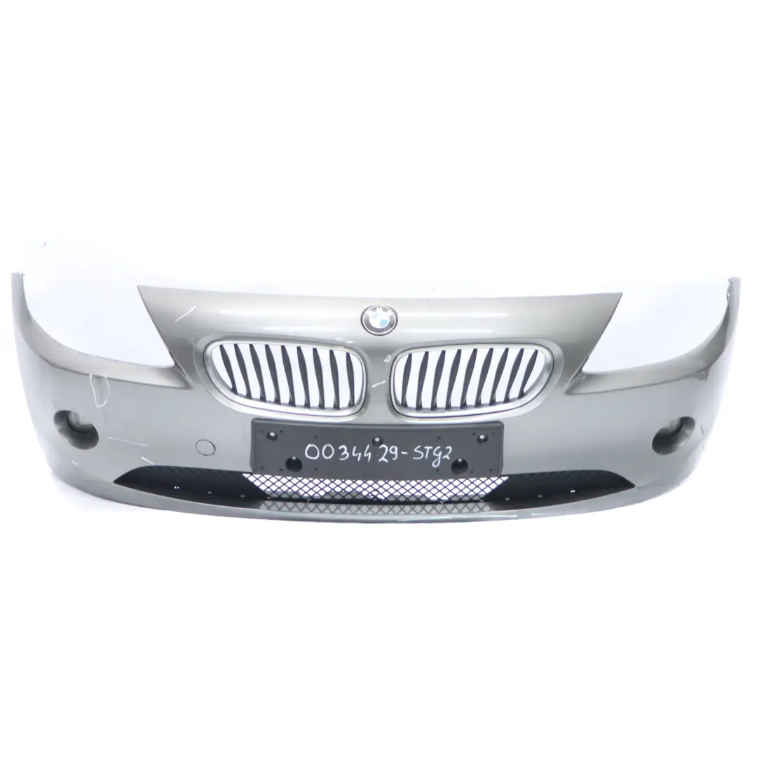 BMW Z4 E85 Convertible Roadster Front Bumper Trim Panel Sterlinggrau Grey - 472 - SKU 0034429-STG2 - Part number 0034429