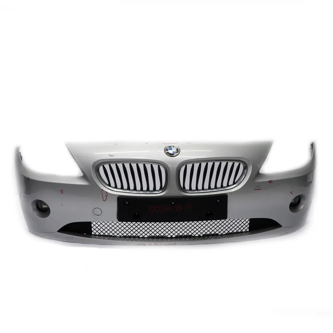 BMW Z4 E85 Convertible Roadster Front Bumper Trim Panel Titan Silver - 354 - SKU 0034429-TS - Part number 0034429