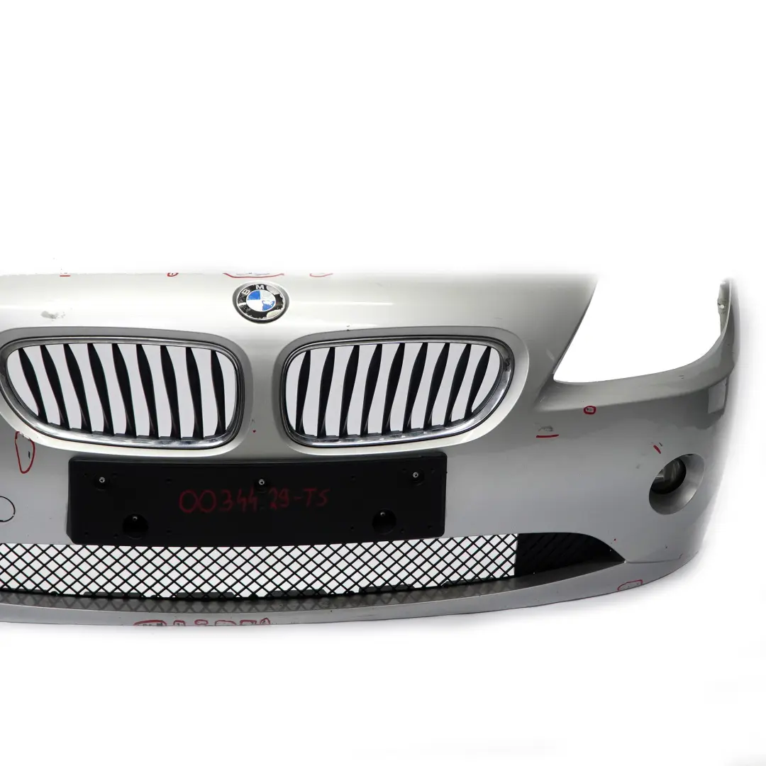 BMW Z4 E85 Convertible Roadster Front Bumper Trim Panel Titan Silver - 354 - SKU 0034429-TS - Part number 0034429