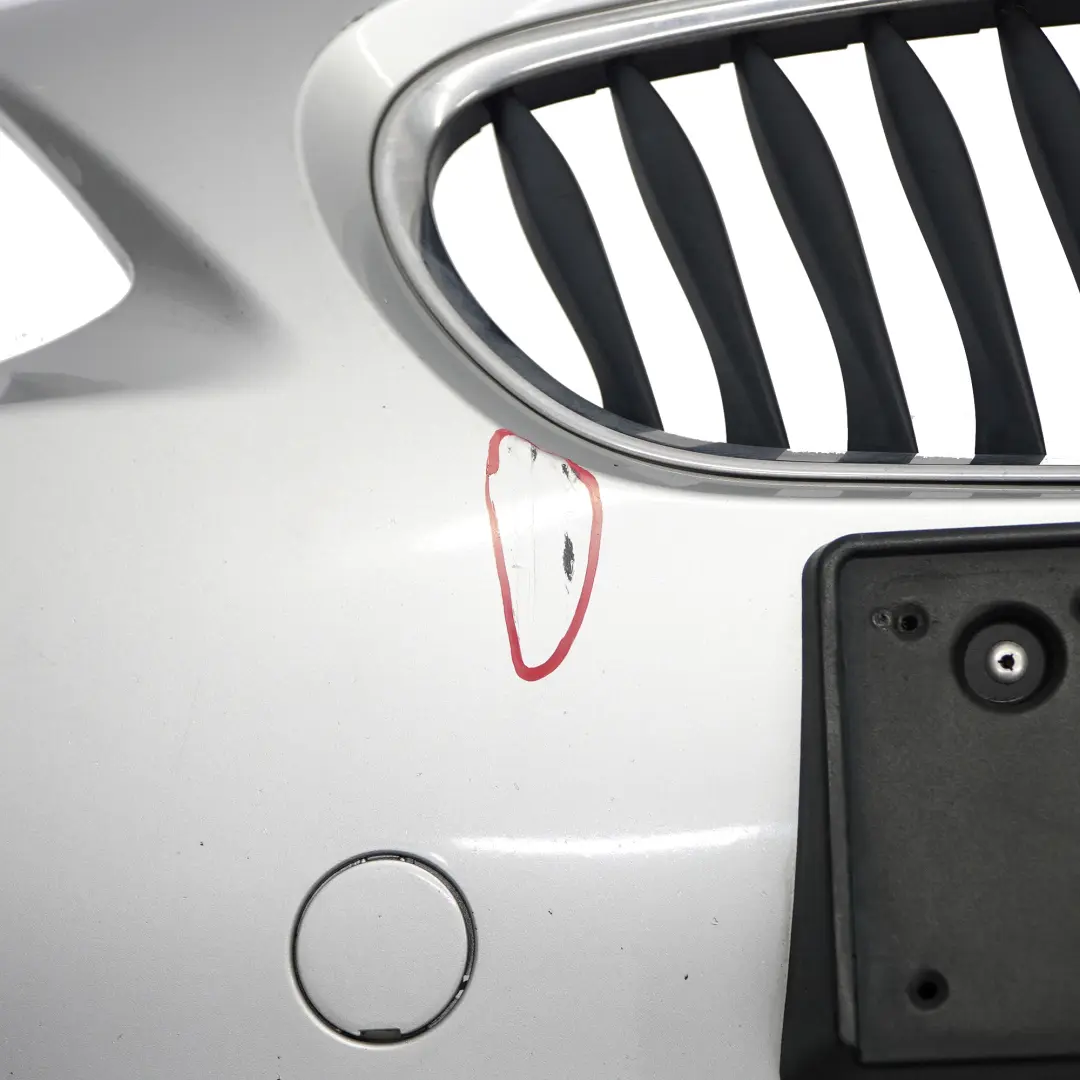 BMW Z4 E85 Convertible Roadster Front Bumper Trim Panel Titan Silver - 354 - SKU 0034429-TS - Part number 0034429