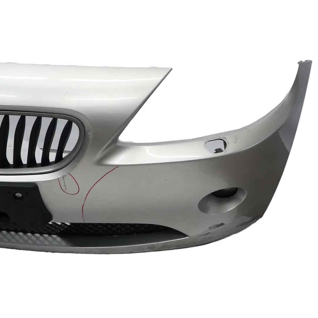 BMW Z4 E85 Front Bumper Trim Panel Titansilber Silver Metallic - 354 - SKU 0034430-TS - Part number 0034430