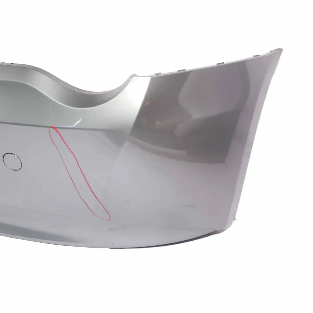 BMW Z4 E85 Rear Bumper Trim Panel Silbergrau Silver Grey Metallic - A08 - SKU 0034437-SBG - Part number 0034437