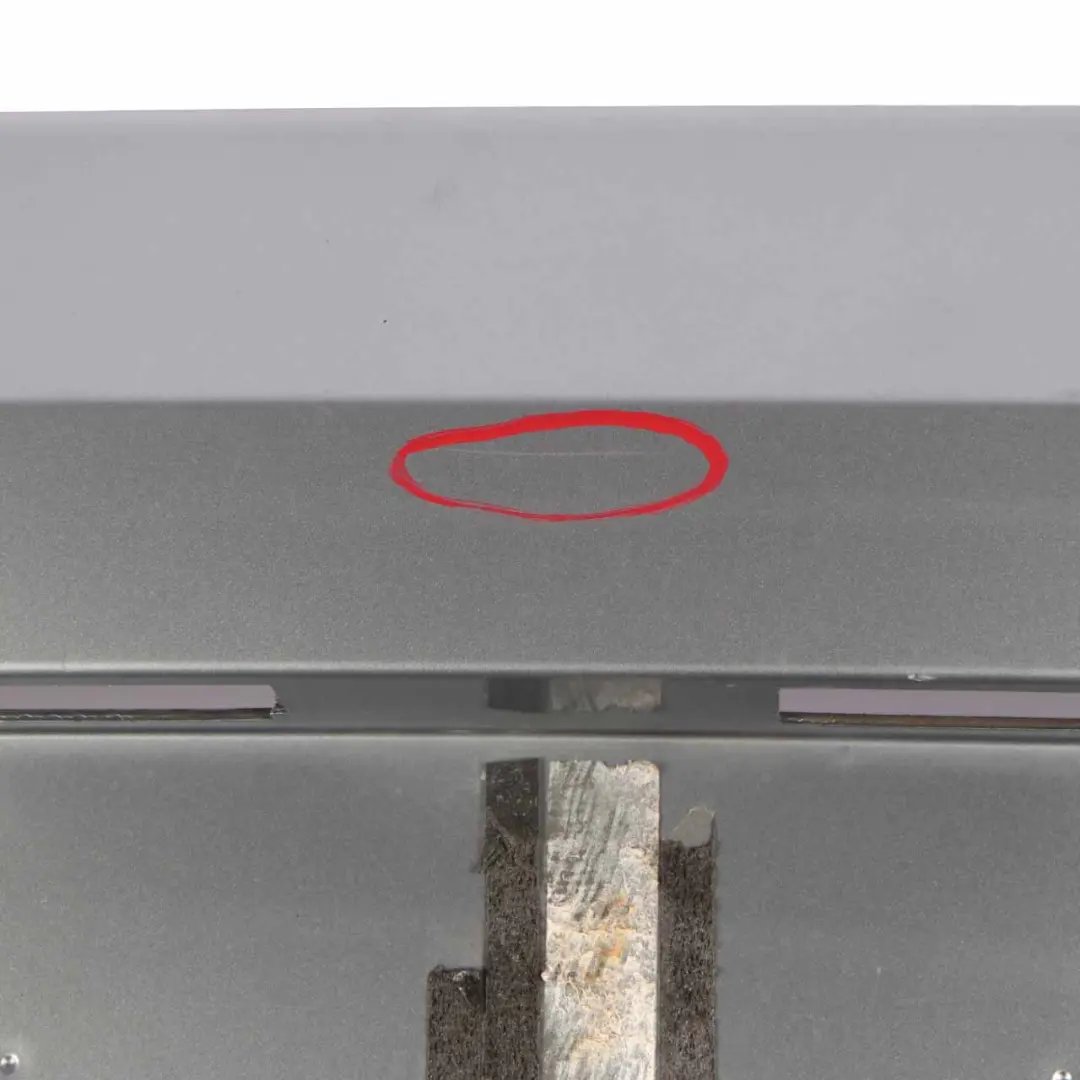 Bumper Trim Panel Silbergrau Silver Grey Metallic - A08 to BMW Z4 E85 Rear with Part number 0034437 BMW Z4 E85 Rear Bumper Trim Panel Silbergrau Silver Grey Metallic - A08 - SKU 0034437-SBG - Part number 0034437