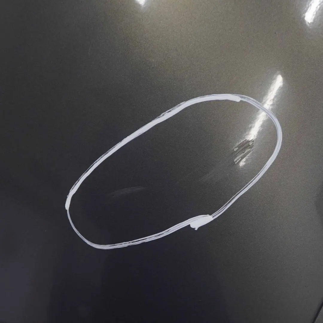 BMW Z4 E85 Rear Bumper Trim Panel Covering Beam Stratus Pearl Metallic - 440 - SKU 0034437-SRT - Part number 0034437