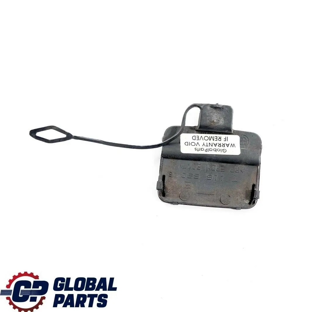 BMW 3er E90 Klappe Abschleppöse Heckstoßstange Barberarot Metallic A39 711669 - SKU 0034445-BAR - Teilenummer 0034445