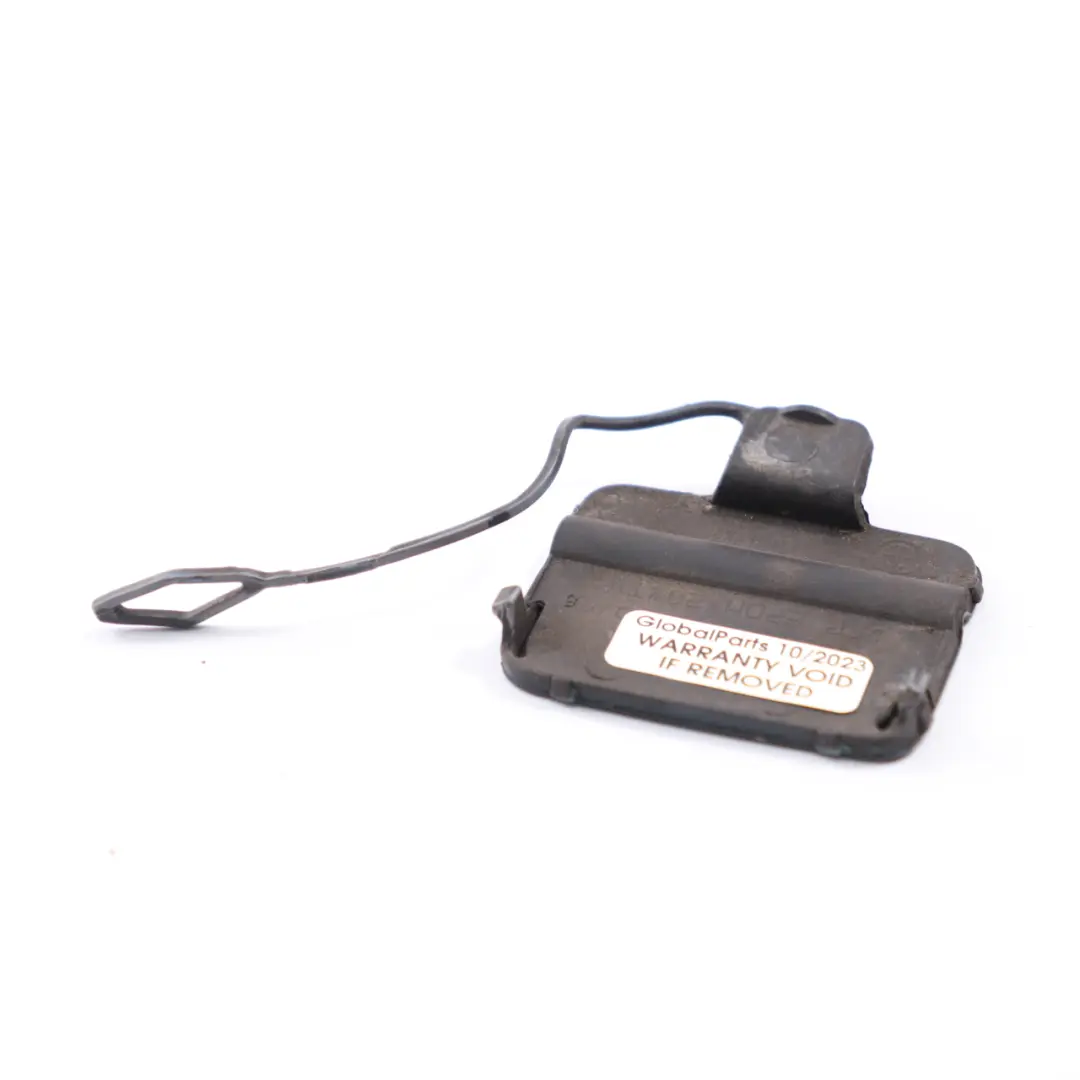 Towing Eye Hook Flap Cover Rear Bumper Tiefgruen Deep Green A43 7116690 to BMW E90 with Part number 0034445 BMW E90 Towing Eye Hook Flap Cover Rear Bumper Tiefgruen Deep Green A43 7116690 - SKU 0034445-TG - Part number 0034445