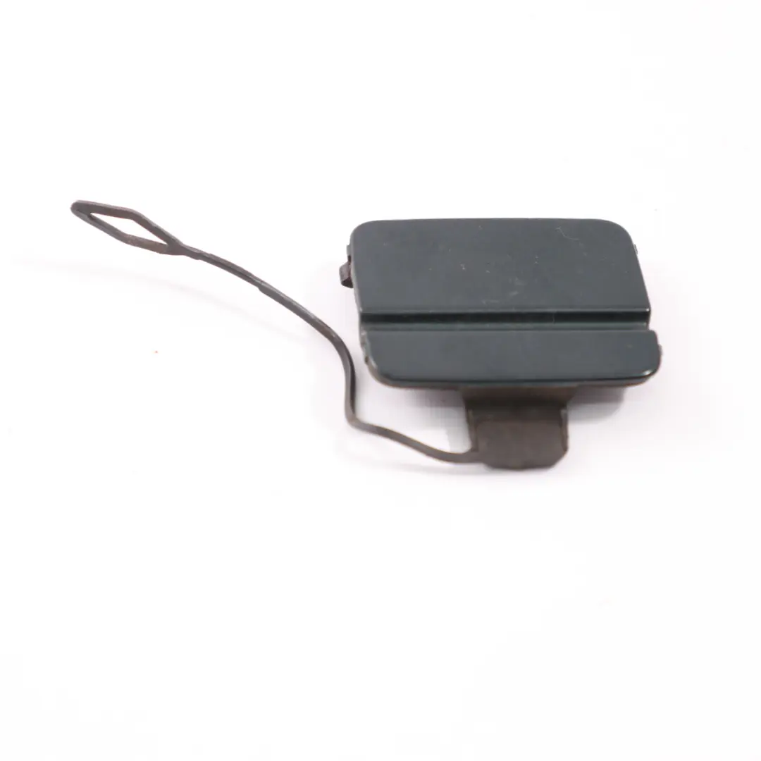 BMW E90 Gancho remolque Flap Cubierta Parachoques trasero Tiefgruen Deep Verde - SKU 0034445-TG - Número de pieza 0034445