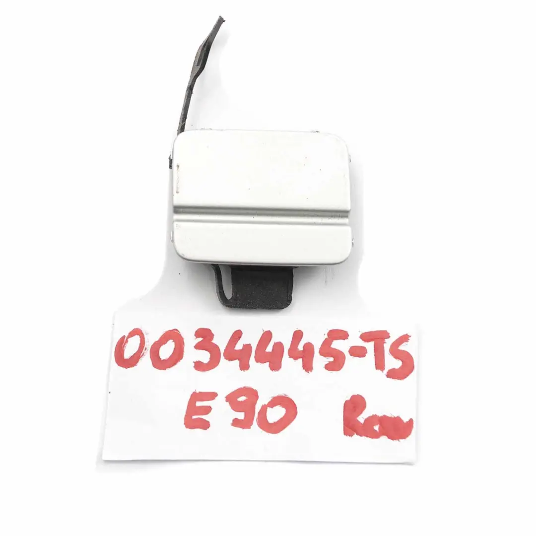BMW E90 Flap Towing Eye Paraurti Posteriore Titansilber Argento 7116690 - SKU 0034445-TS - Numero di parte 0034445