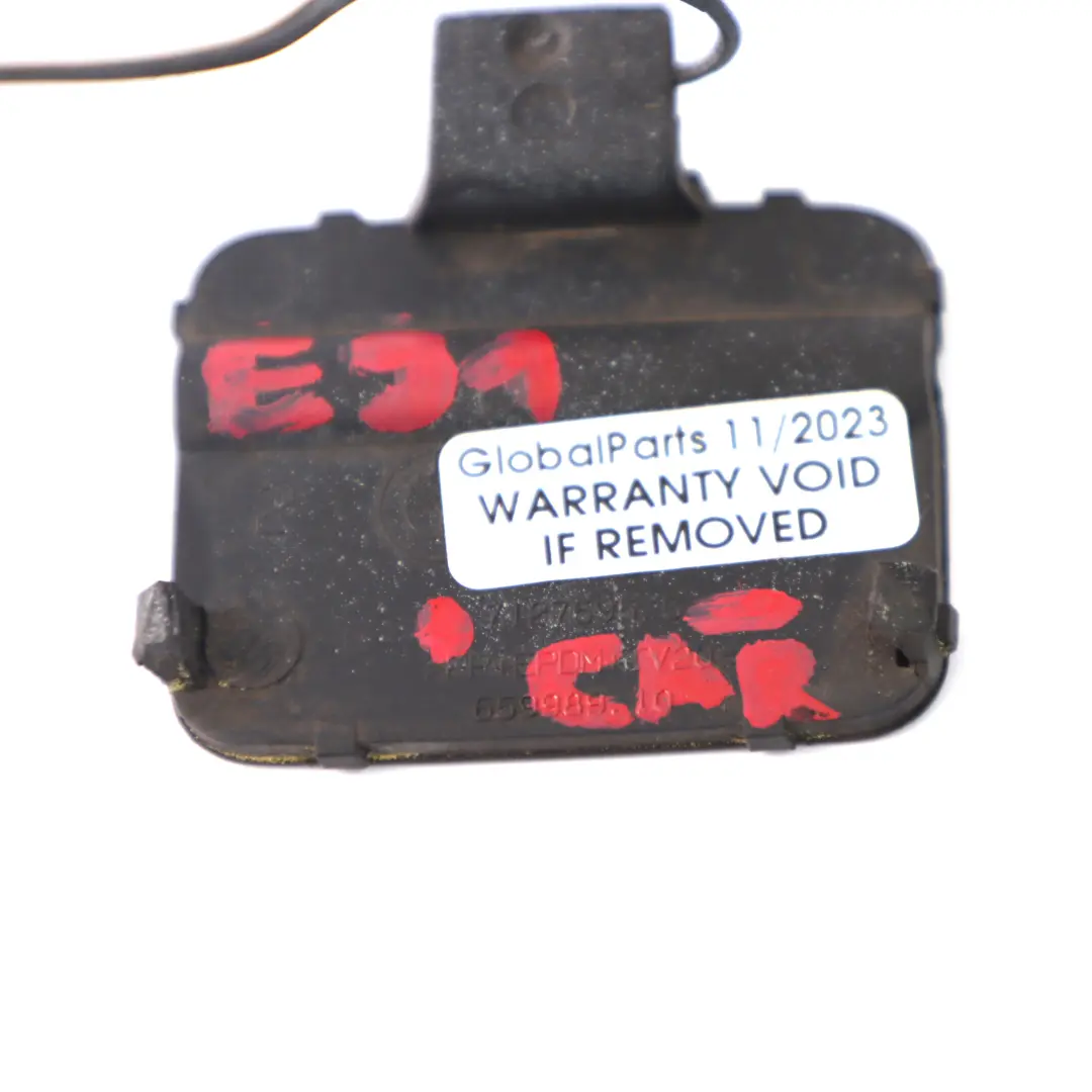 BMW E91 Parachoques trasero Gancho ojo remolque aletas Carbon Negro 416 7127695 - SKU 0034446-CAR - Número de pieza 0034446