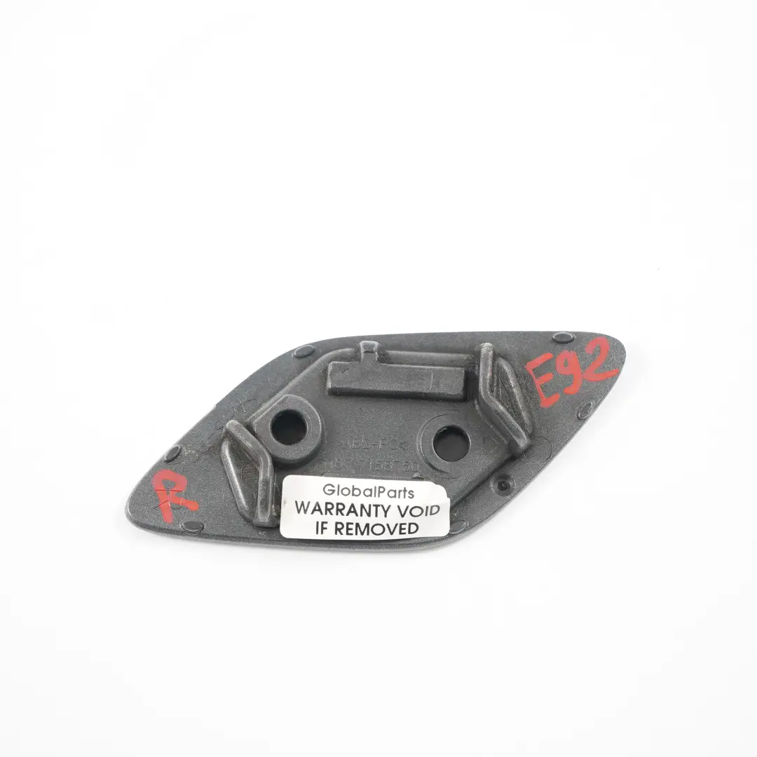 BMW 3 er E92 E93 Blende Spritzdüse Rechts Spacegrau Metallic A52 - SKU 0034466-SCG - Teilenummer 7158750