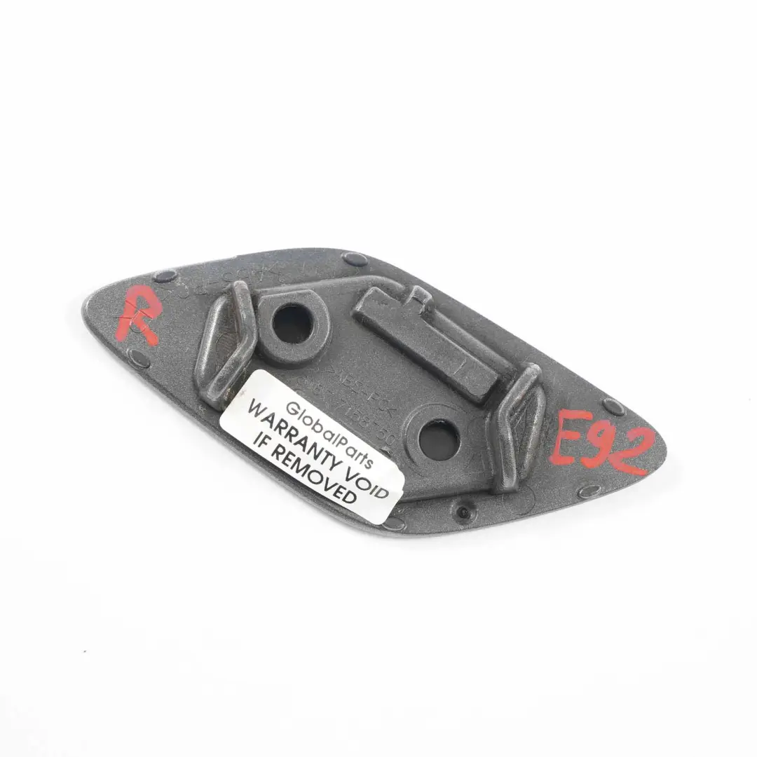  Copri Paraurti Anteriore BMW E92 E93 Ugello Lavavetri Destro Spacegrau Grigio - SKU 0034466-SCG - Numero di parte 7158750