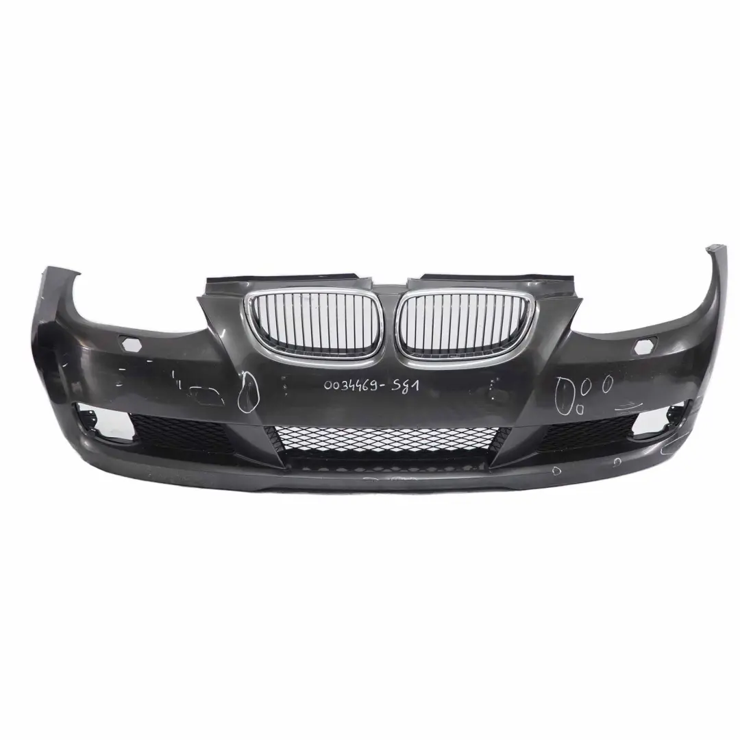 Front Bumper Trim Panel Sparkling Graphite Metallic - A22 to BMW E92 E93 with Part number 0034469 BMW E92 E93 Front Bumper Trim Panel Sparkling Graphite Metallic - A22 - SKU 0034469-SG1 - Part number 0034469
