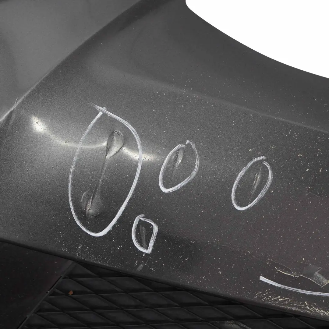 Front Bumper Trim Panel Sparkling Graphite Metallic - A22 to BMW E92 E93 with Part number 0034469 BMW E92 E93 Front Bumper Trim Panel Sparkling Graphite Metallic - A22 - SKU 0034469-SG1 - Part number 0034469