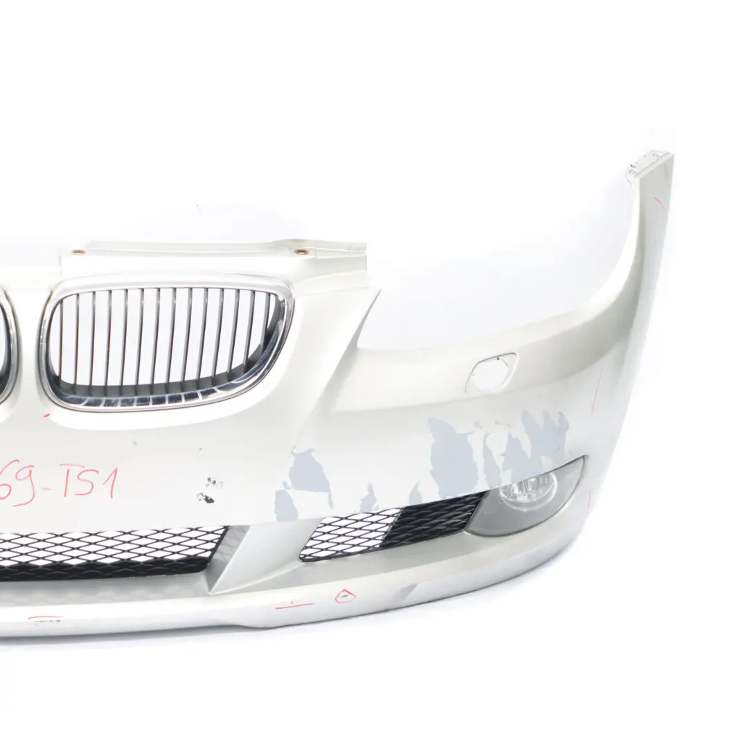 Front Bumper Trim Panel Titansilber Titan Silver Metallic - 354 to BMW E92 E93 with Part number 0034469 BMW E92 E93 Front Bumper Trim Panel Titansilber Titan Silver Metallic - 354 - SKU 0034469-TS1 - Part number 0034469