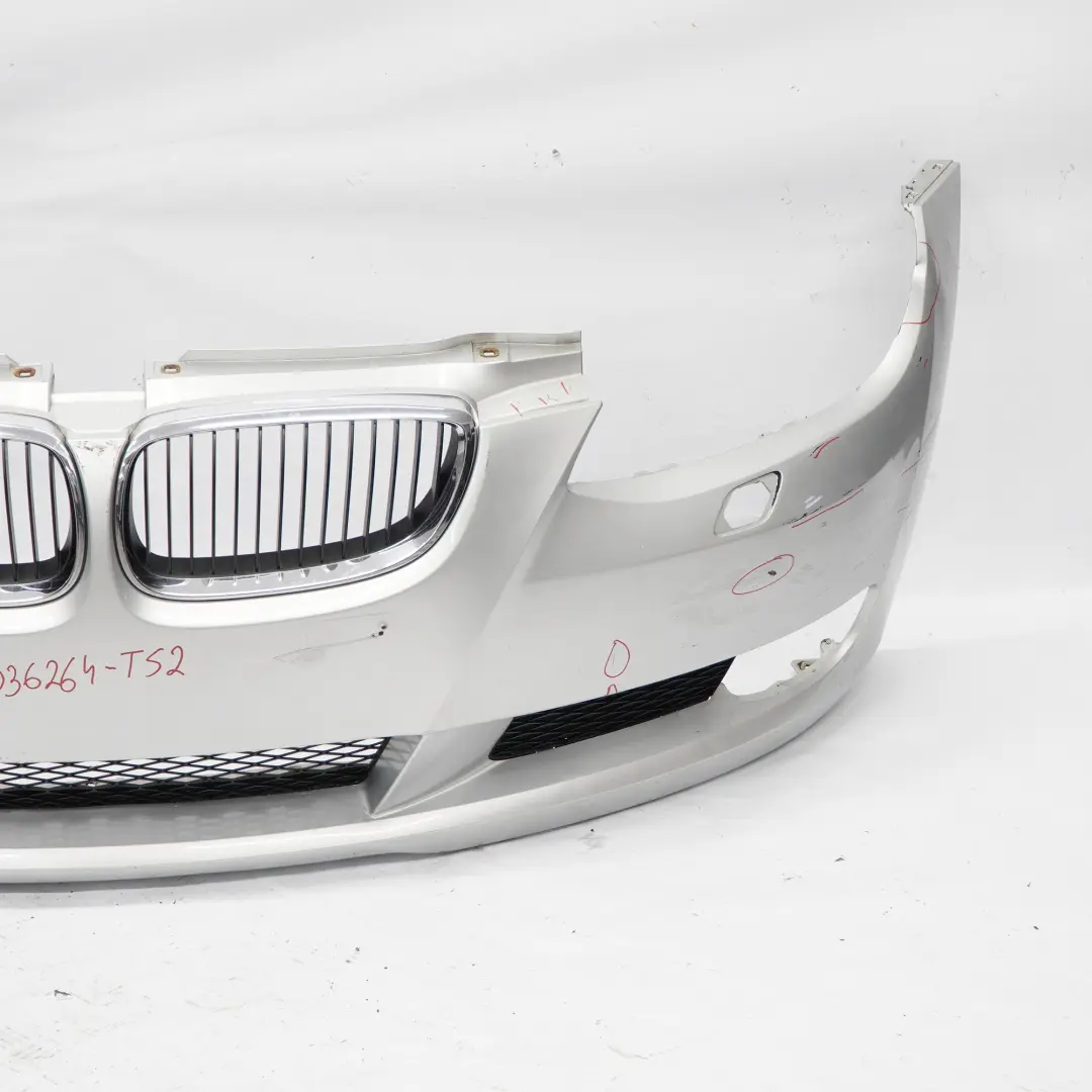 Front Bumper Trim Panel Titansilber Titan Silver Metallic - 354 to BMW E92 E93 with Part number 0034469 BMW E92 E93 Front Bumper Trim Panel Titansilber Titan Silver Metallic - 354 - SKU 0034469-TS - Part number 0034469