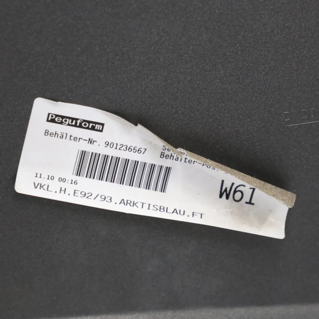 BMW E92 E93 Zderzak Tylny PDC Arktis Metallic A34 - SKU 0034474-AM - Numer Części 0034474