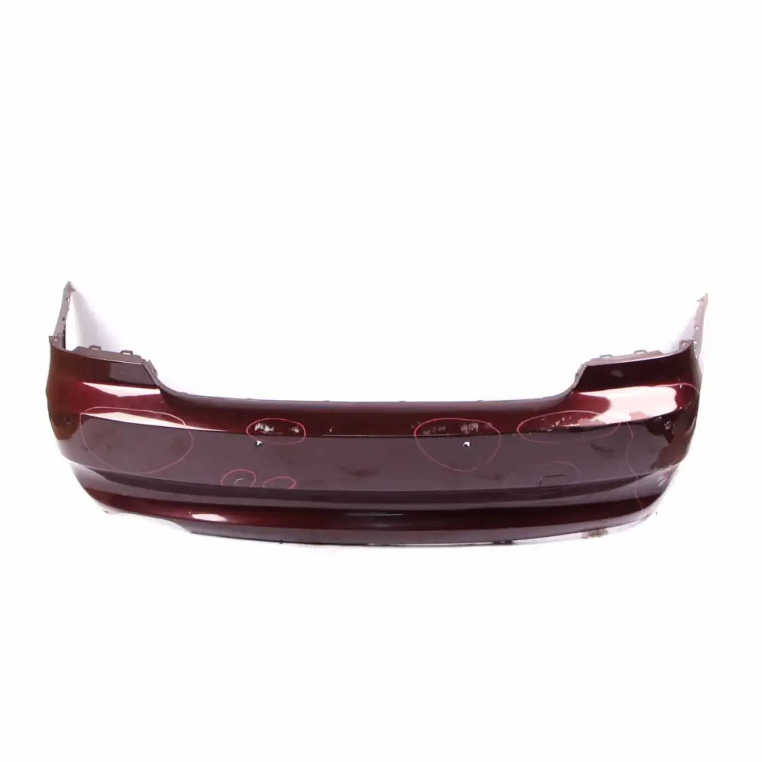 Bumper Panel PDC Barberarot Barbera Red Metallic - A39 to BMW E92 E93 Rear with Part number 0034474 BMW E92 E93 Rear Bumper Panel PDC Barberarot Barbera Red Metallic - A39 - SKU 0034474-BAR - Part number 0034474