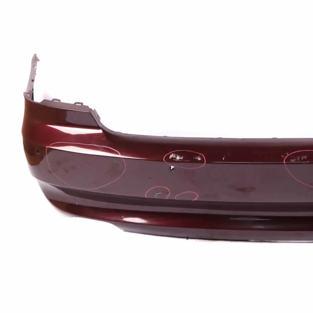 Bumper Panel PDC Barberarot Barbera Red Metallic - A39 to BMW E92 E93 Rear with Part number 0034474 BMW E92 E93 Rear Bumper Panel PDC Barberarot Barbera Red Metallic - A39 - SKU 0034474-BAR - Part number 0034474