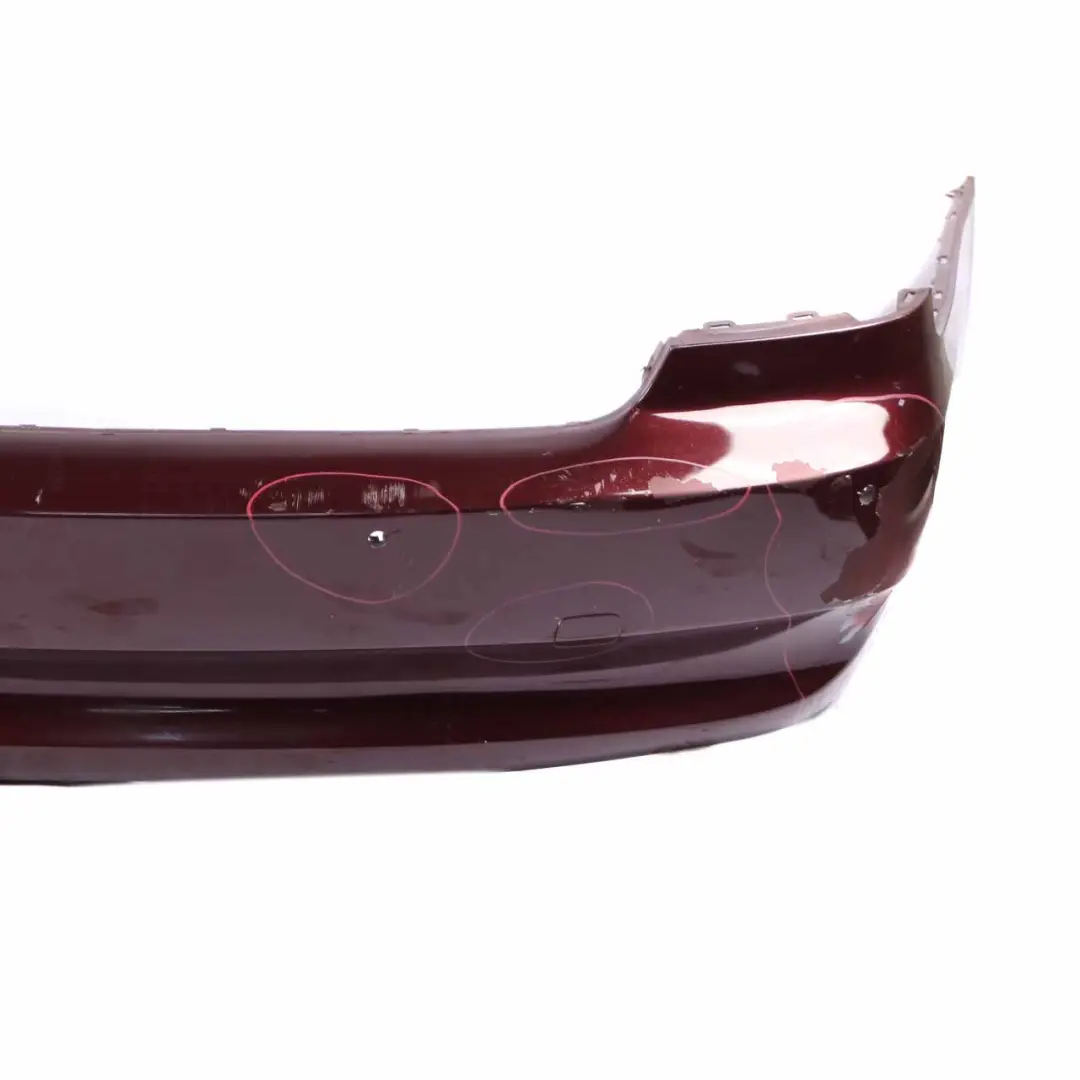 Bumper Panel PDC Barberarot Barbera Red Metallic - A39 to BMW E92 E93 Rear with Part number 0034474 BMW E92 E93 Rear Bumper Panel PDC Barberarot Barbera Red Metallic - A39 - SKU 0034474-BAR - Part number 0034474
