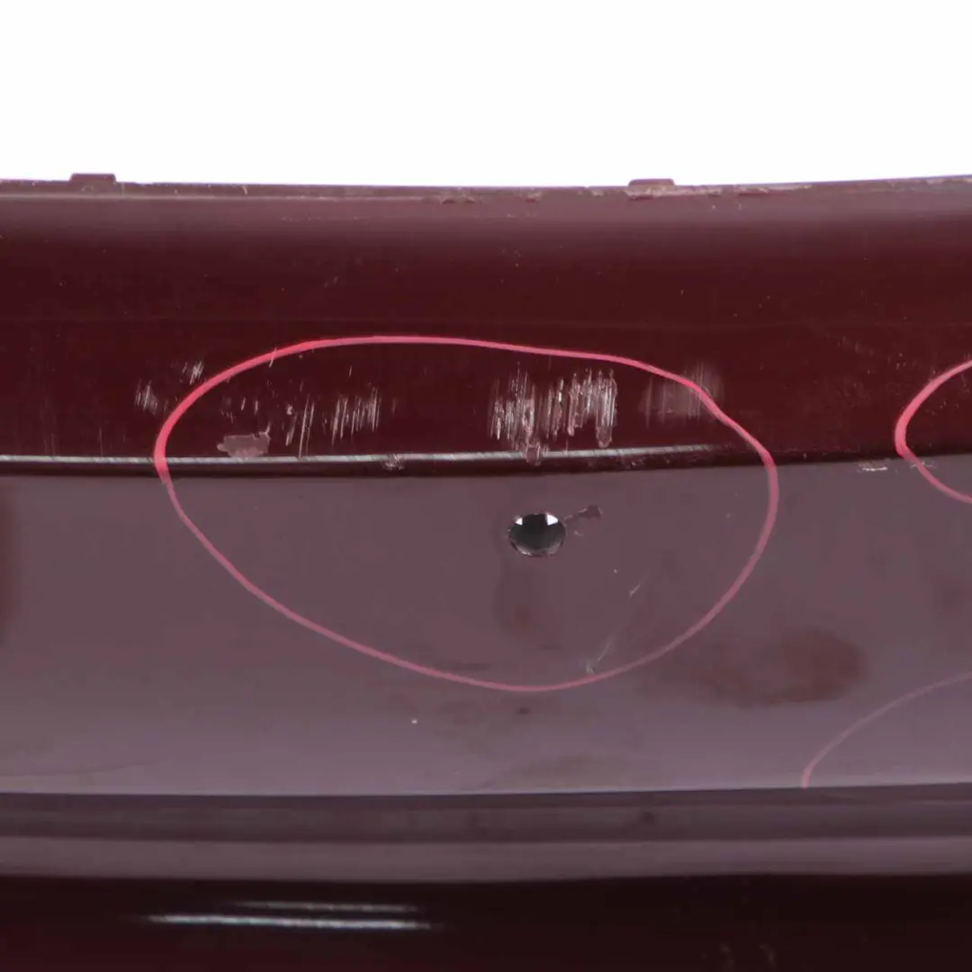 BMW E92 E93 Rear Bumper Panel PDC Barberarot Barbera Red Metallic - A39 - SKU 0034474-BAR - Part number 0034474