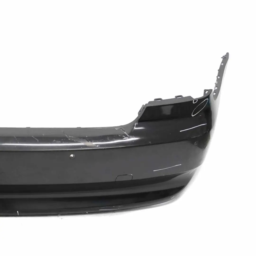 BMW E92 E93 Rear Bumper Panel PDC Black Sapphire Metallic - 475 - SKU 0034474-BS2 - Part number 0034474