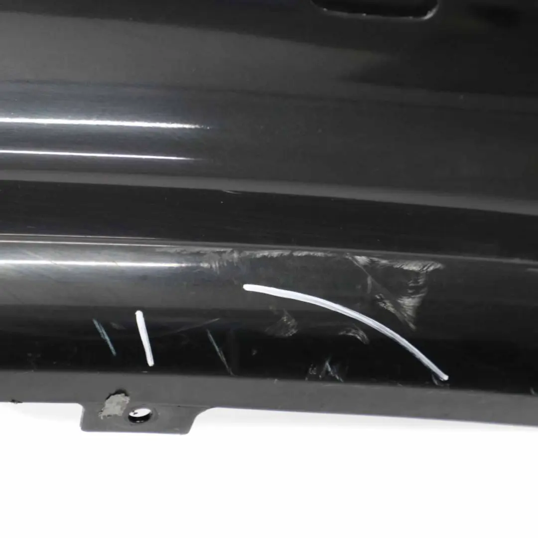 BMW E92 E93 Rear Bumper Panel PDC Black Sapphire Metallic - 475 - SKU 0034474-BS2 - Part number 0034474
