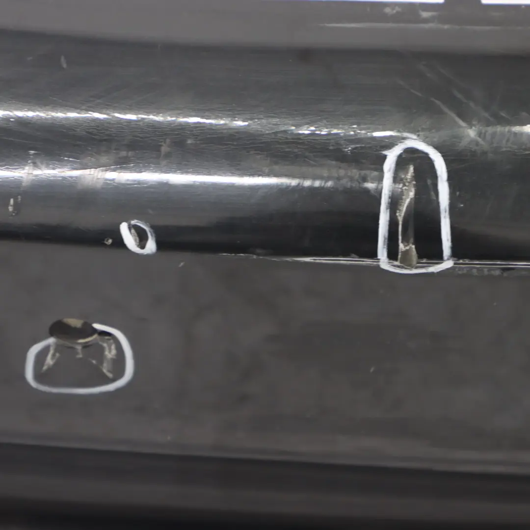 Bumper Panel PDC Covering Black Sapphire Metallic - 475 to BMW E92 E93 Rear with Part number 0034474 BMW E92 E93 Rear Bumper Panel PDC Covering Black Sapphire Metallic - 475 - SKU 0034474-BS3 - Part number 0034474