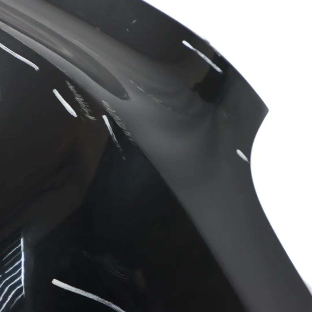 Bumper Panel PDC Covering Black Sapphire Metallic - 475 to BMW E92 E93 Rear with Part number 0034474 BMW E92 E93 Rear Bumper Panel PDC Covering Black Sapphire Metallic - 475 - SKU 0034474-BS3 - Part number 0034474