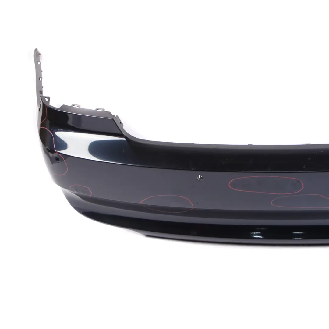 BMW E92 E93 Rear Bumper Panel PDC Monacoblau Monaco Blue Metallic - A35 - SKU 0034474-MB1 - Part number 0034474