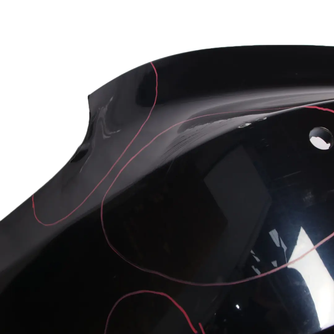 BMW E92 E93 Rear Bumper Panel PDC Monacoblau Monaco Blue Metallic - A35 - SKU 0034474-MB1 - Part number 0034474