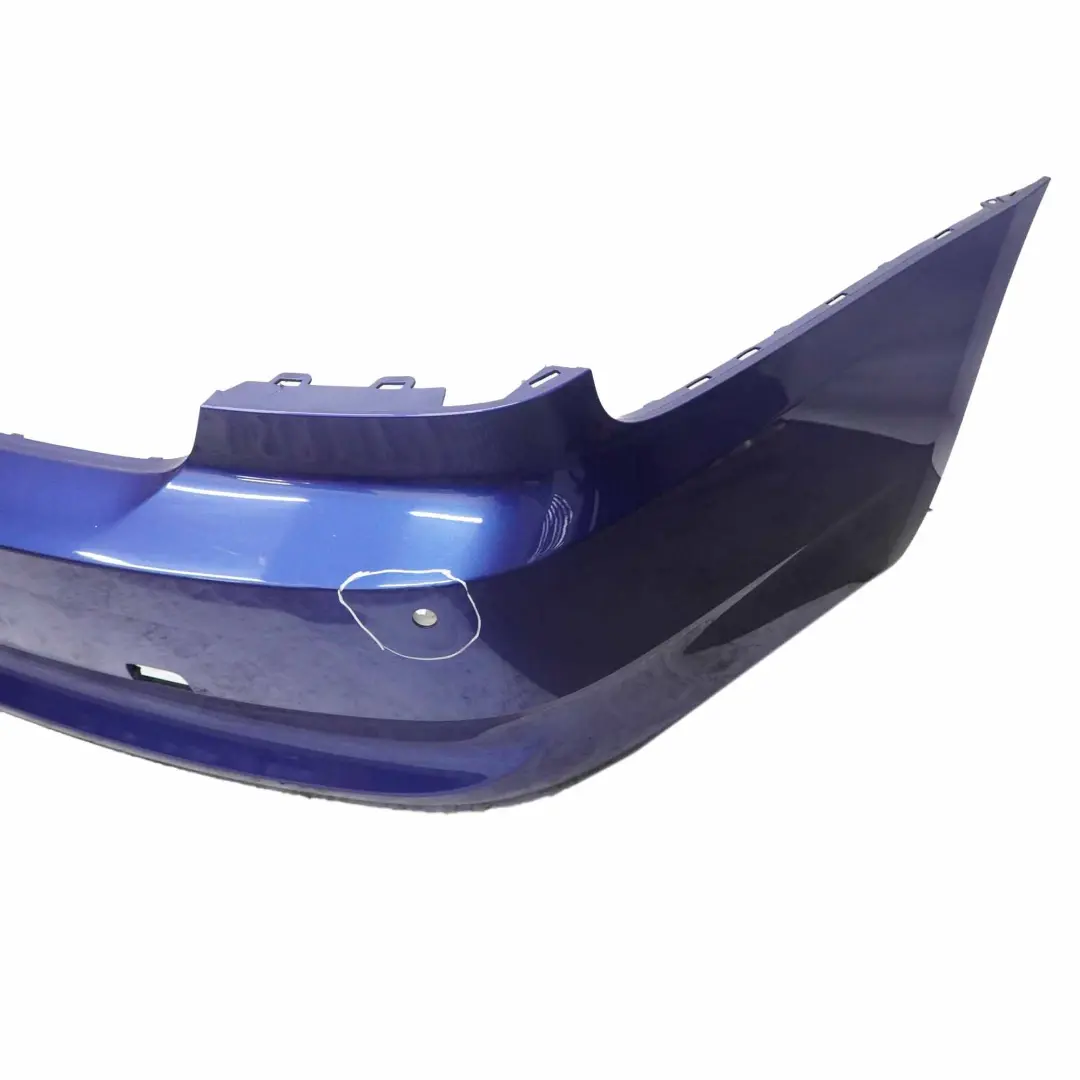 BMW E92 E93 Rear Bumper Panel PDC Montegoblau Montego Blue Metallic - A51 - SKU 0034474-MTB4 - Part number 0034474