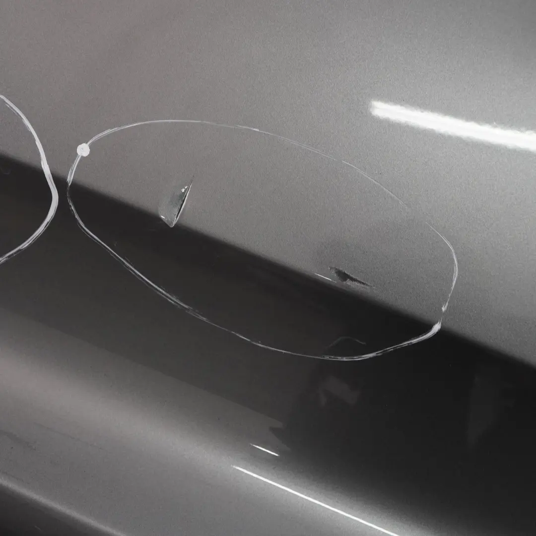 Bumper Panel PDC Spacegrau Space Grey Metallic - A52 to BMW E92 E93 Rear with Part number 0034474 BMW E92 E93 Rear Bumper Panel PDC Spacegrau Space Grey Metallic - A52 - SKU 0034474-SCG1 - Part number 0034474