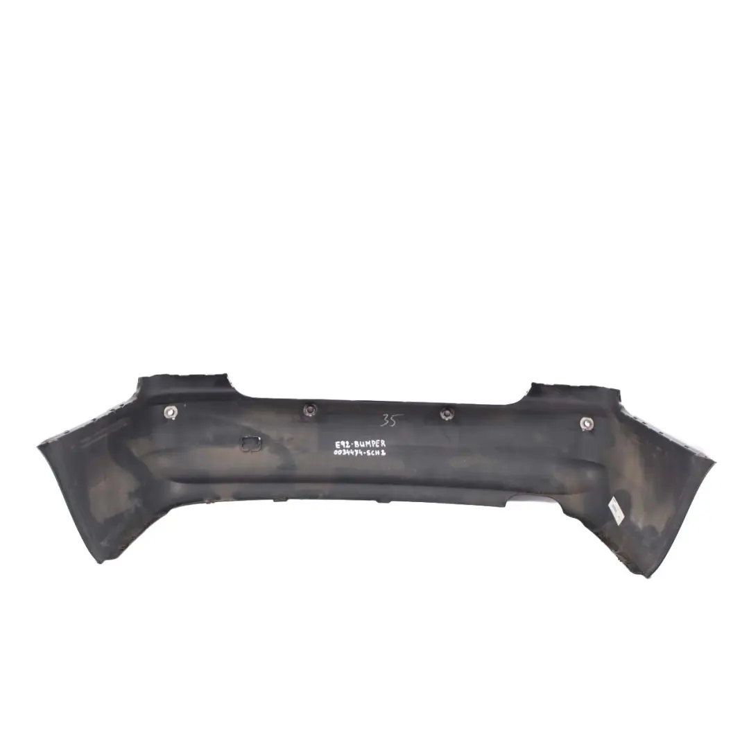 Bumper Rear BMW E92 Complete Trim Panel PDC Schwarz 2 Black - 668 to with Part number 0034474 Bumper Rear BMW E92 Complete Trim Panel PDC Schwarz 2 Black - 668 - SKU 0034474-SCH2 - Part number 0034474