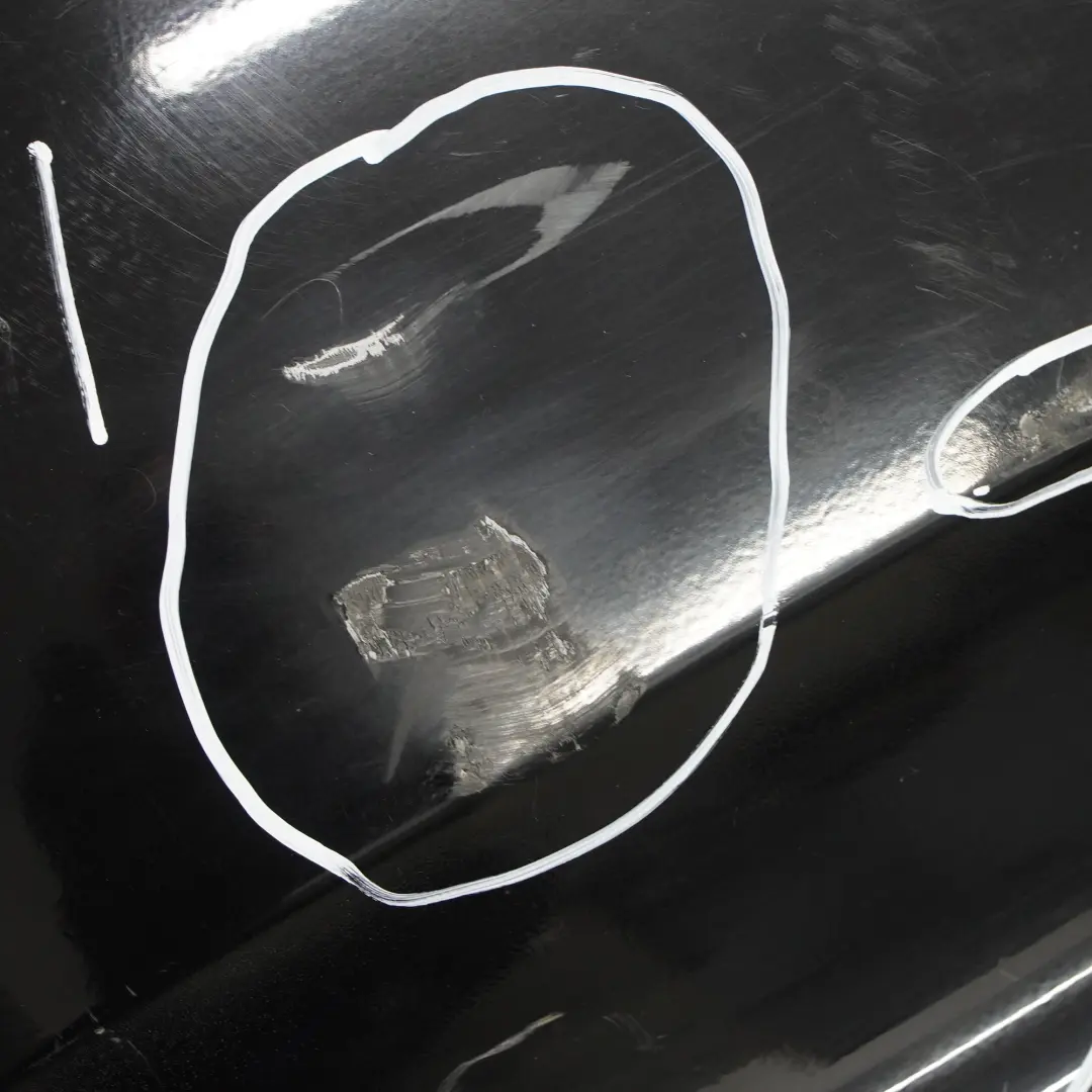 BMW 3 Series E92 E93 Rear Bumper Panel PDC Schwarz 2 Black - 668 - SKU 0034474-SCH - Part number 0034474