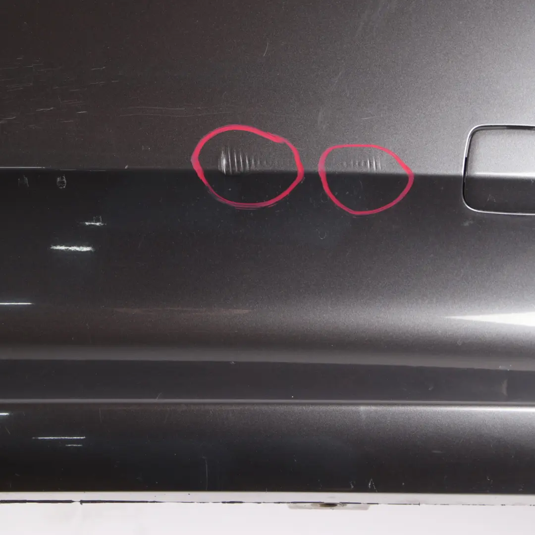 BMW 3 E92 E93 Rear Bumper Panel PDC Sparkling Graphite Metallic - A22 - SKU 0034474-SG4 - Part number 0034474