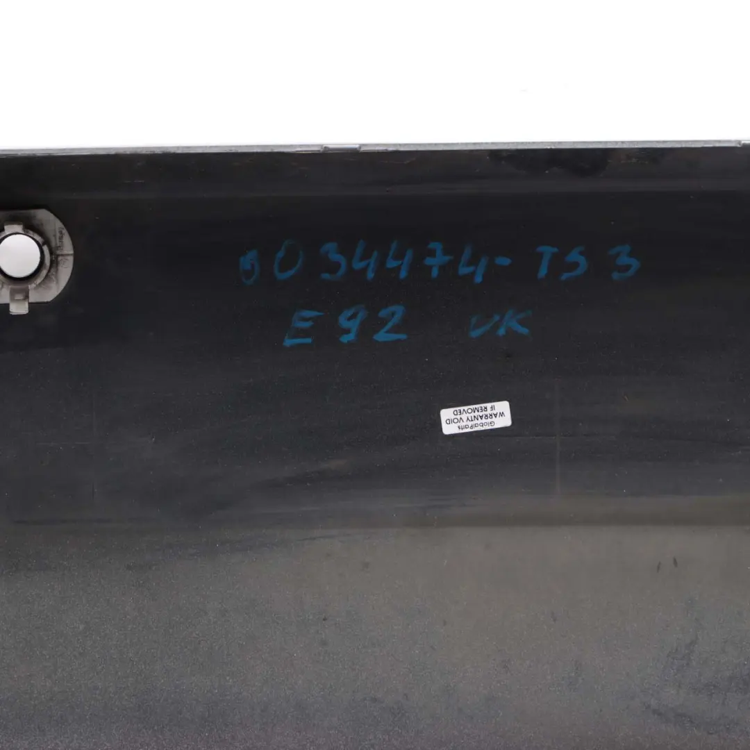 Bumper Panel PDC Titansilber Titan Silver Metallic - 354 to BMW 3 E92 E93 3 Rear with Part number 0034474 BMW 3 E92 E93 3 Rear Bumper Panel PDC Titansilber Titan Silver Metallic - 354 - SKU 0034474-TS3 - Part number 0034474