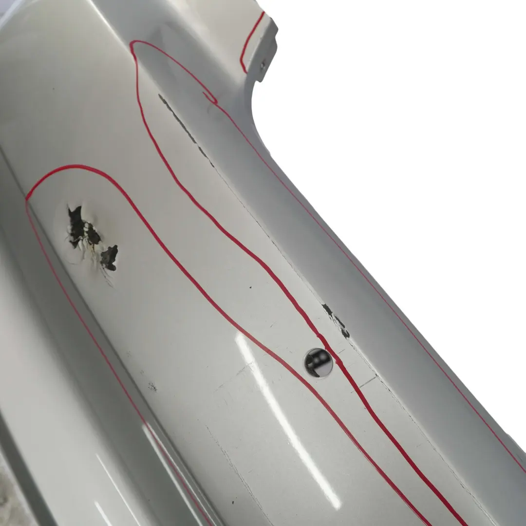 Bumper Rear BMW E92 E93 Trim Panel PDC Titansilber Titan Silver Metallic - 354 to with Part number 0034474 Bumper Rear BMW E92 E93 Trim Panel PDC Titansilber Titan Silver Metallic - 354 - SKU 0034474-TS5 - Part number 0034474