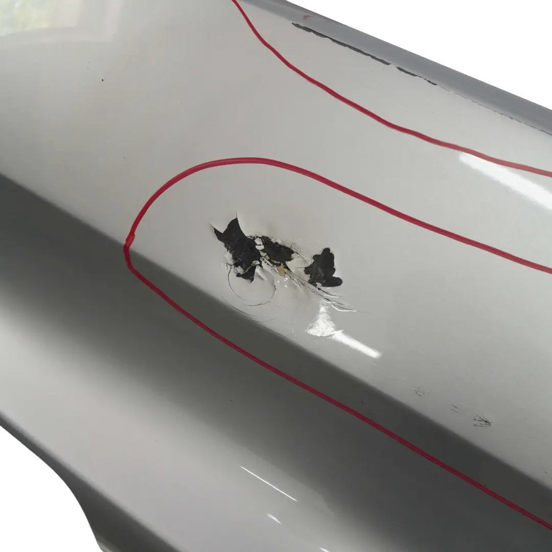 Bumper Rear BMW E92 E93 Trim Panel PDC Titansilber Titan Silver Metallic - 354 to with Part number 0034474 Bumper Rear BMW E92 E93 Trim Panel PDC Titansilber Titan Silver Metallic - 354 - SKU 0034474-TS5 - Part number 0034474