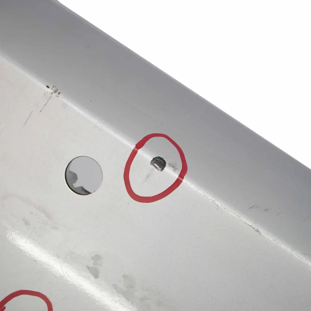 Bumper Rear BMW E92 E93 Trim Panel PDC Titansilber Titan Silver Metallic - 354 to with Part number 0034474 Bumper Rear BMW E92 E93 Trim Panel PDC Titansilber Titan Silver Metallic - 354 - SKU 0034474-TS6 - Part number 0034474