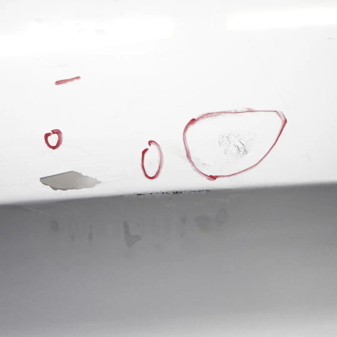 BMW E92 E93 Rear Bumper Panel PDC Titansilber Titan Silver Metallic - 354 - SKU 0034474-TS8 - Part number 0034474