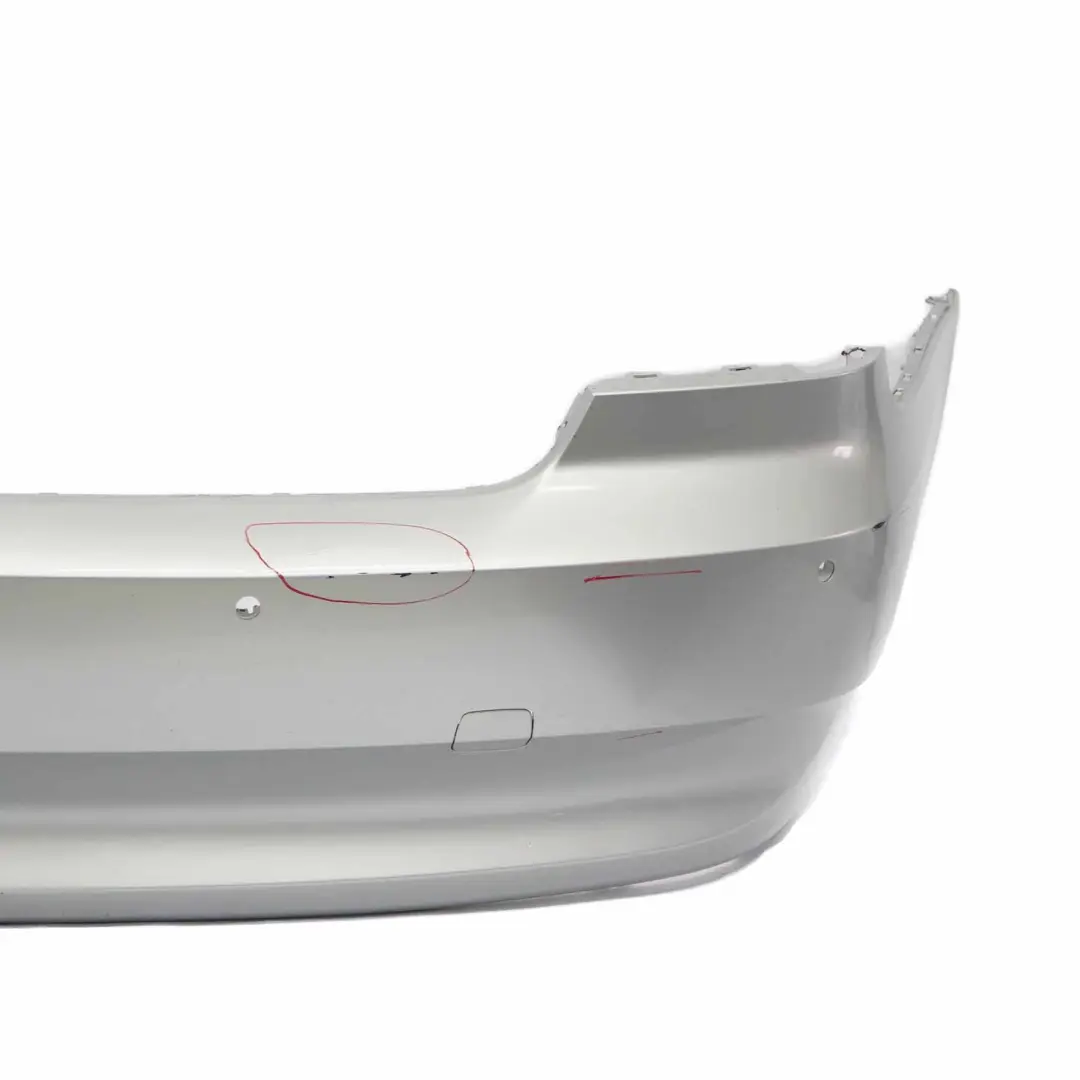 Bumper Panel PDC Titansilber Titan Silver Metallic - 354 to BMW E92 E93 Rear with Part number 0034474 BMW E92 E93 Rear Bumper Panel PDC Titansilber Titan Silver Metallic - 354 - SKU 0034474-TS - Part number 0034474