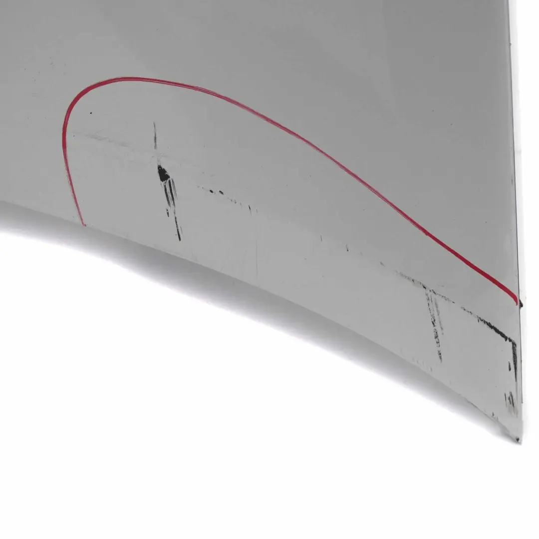 Bumper Panel PDC Titansilber Titan Silver Metallic - 354 to BMW E92 E93 Rear with Part number 0034474 BMW E92 E93 Rear Bumper Panel PDC Titansilber Titan Silver Metallic - 354 - SKU 0034474-TS - Part number 0034474