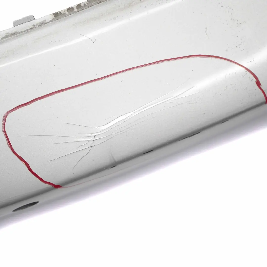 BMW E92 E93 Rear Bumper Panel PDC Titansilber Titan Silver Metallic - 354 - SKU 0034474-TS - Part number 0034474