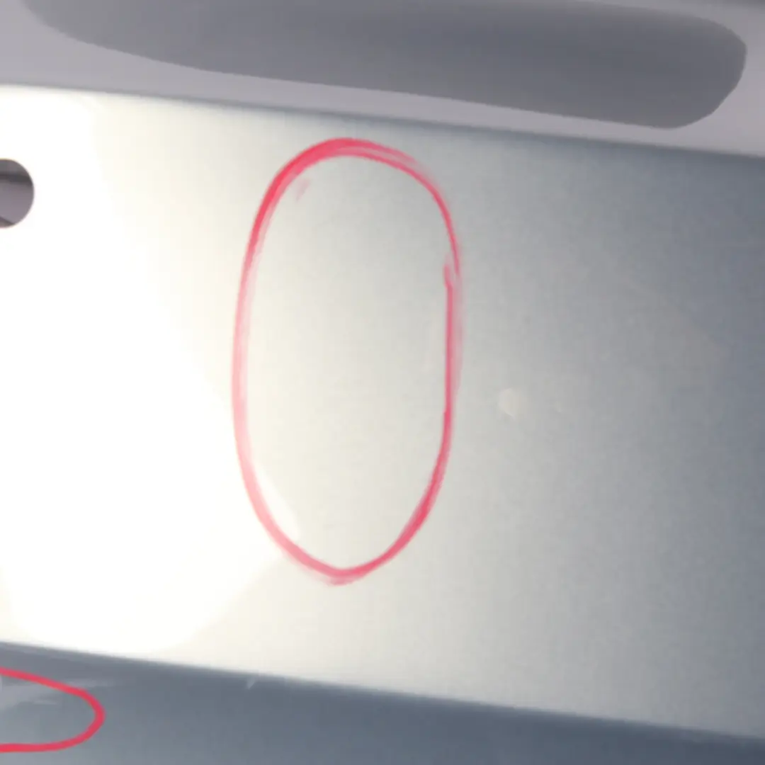 Bumper BMW E92 E93 335d 335i Panel PDC Arktis Arctic Metallic - A34 to Rear with Part number 0034474 Rear Bumper BMW E92 E93 335d 335i Panel PDC Arktis Arctic Metallic - A34 - SKU 0034475-AW - Part number 0034474